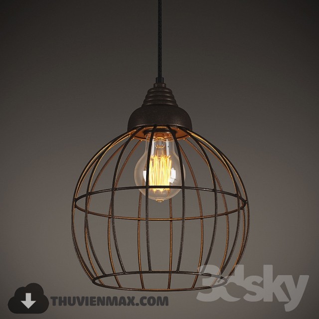 3DSKY MODELS – CEILING LIGHT 3D MODELS – 421 - thumbnail 1