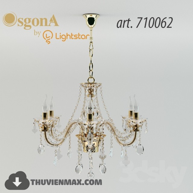 3DSKY MODELS – CEILING LIGHT 3D MODELS – 436 - thumbnail 1