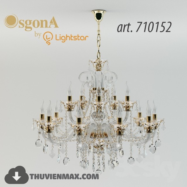 3DSKY MODELS – CEILING LIGHT 3D MODELS – 438 - thumbnail 1