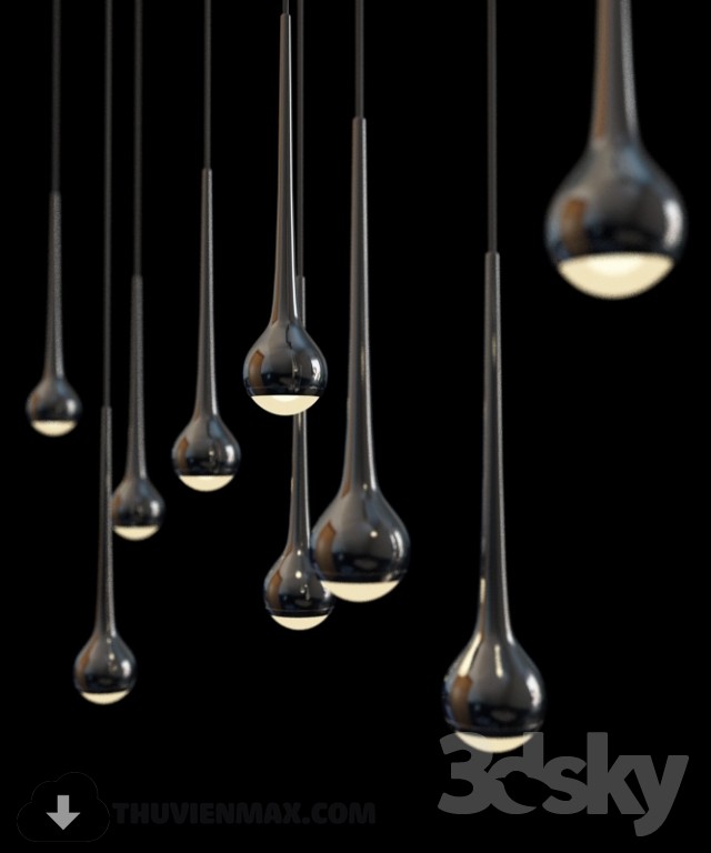 3DSKY MODELS – CEILING LIGHT 3D MODELS – 441 - thumbnail 1