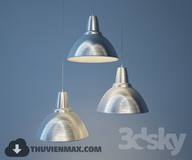 3DSKY MODELS – CEILING LIGHT 3D MODELS – 444 - thumbnail 1