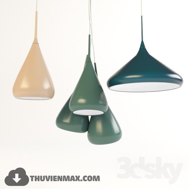 3DSKY MODELS – CEILING LIGHT 3D MODELS – 453 - thumbnail 1