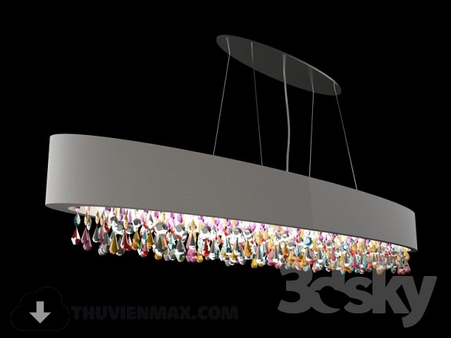 3DSKY MODELS – CEILING LIGHT 3D MODELS – 455 - thumbnail 1