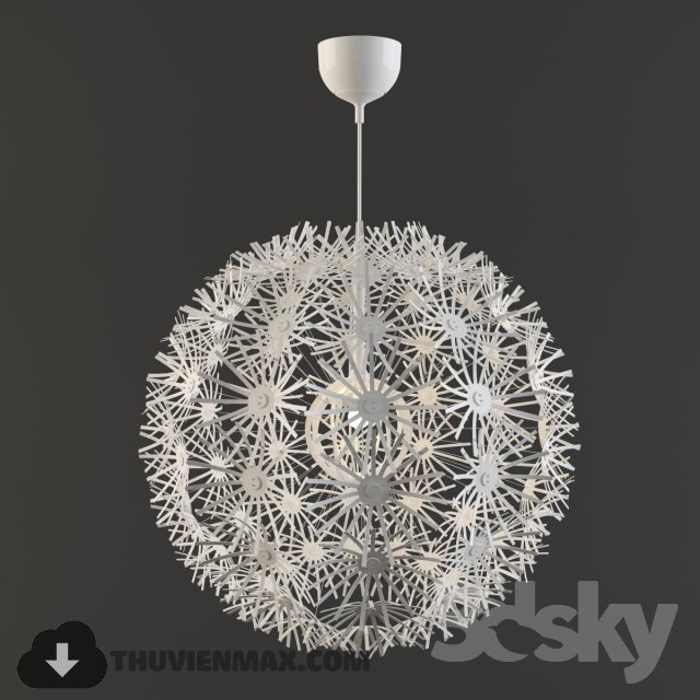 3DSKY MODELS – CEILING LIGHT 3D MODELS – 458 - thumbnail 1