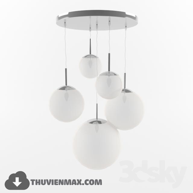 3DSKY MODELS – CEILING LIGHT 3D MODELS – 462 - thumbnail 1