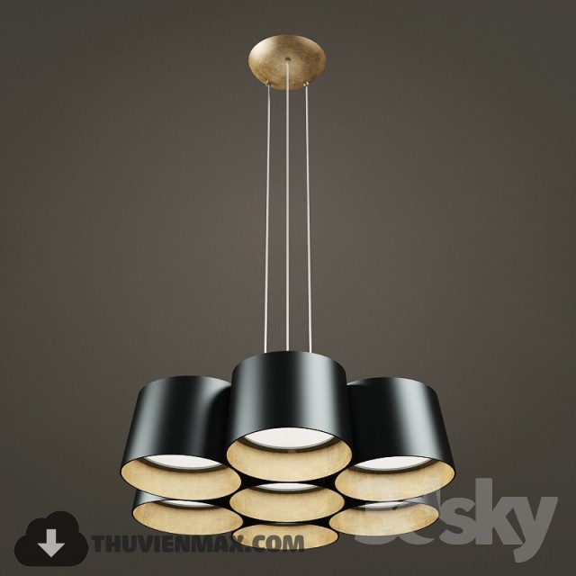 3DSKY MODELS – CEILING LIGHT 3D MODELS – 463 - thumbnail 1