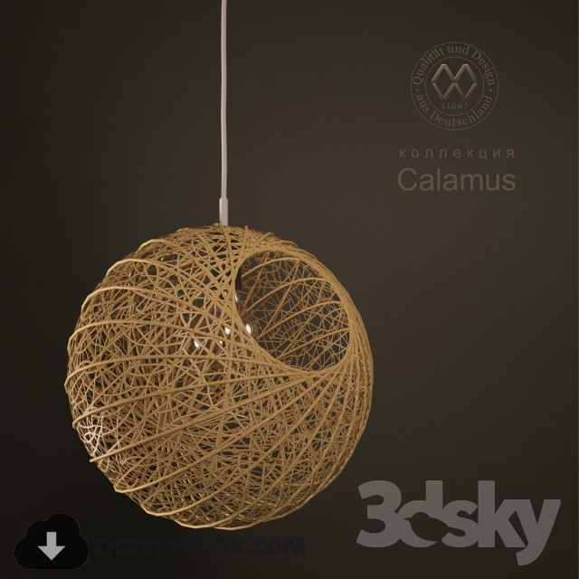 3DSKY MODELS – CEILING LIGHT 3D MODELS – 477 - thumbnail 1