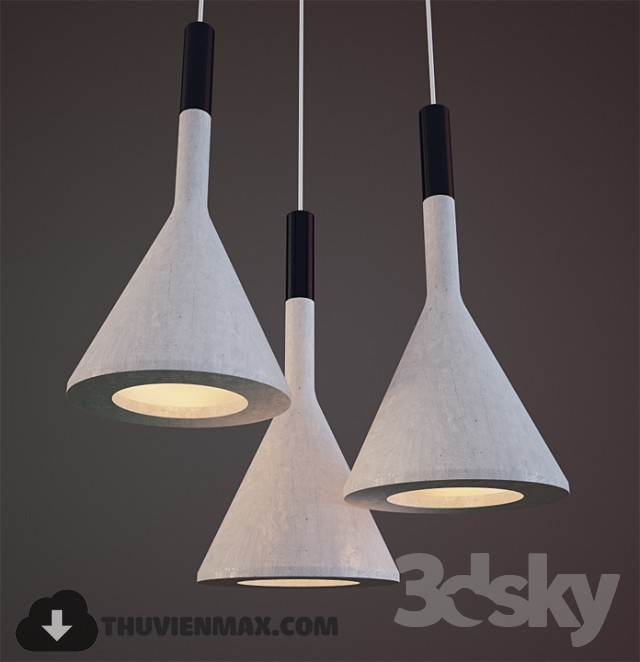 3DSKY MODELS – CEILING LIGHT 3D MODELS – 481 - thumbnail 1