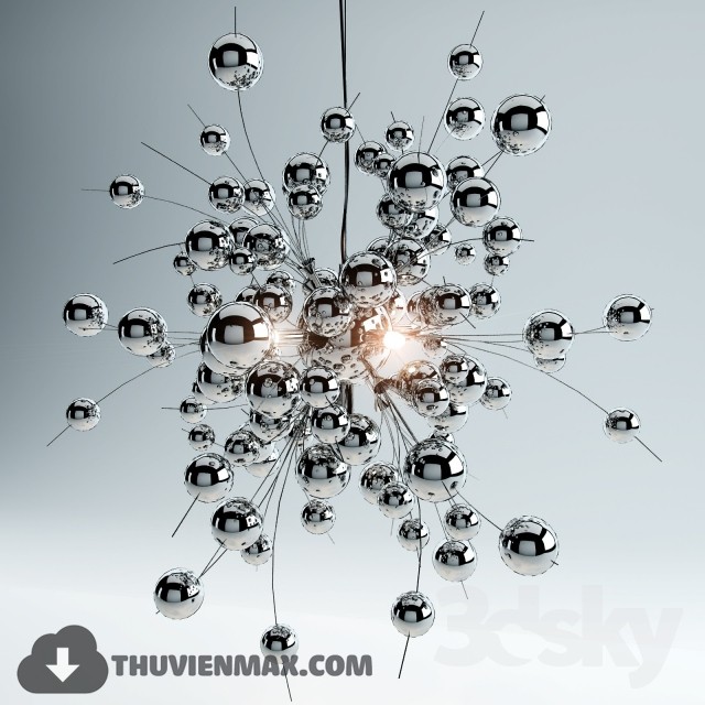 3DSKY MODELS – CEILING LIGHT 3D MODELS – 487 - thumbnail 1