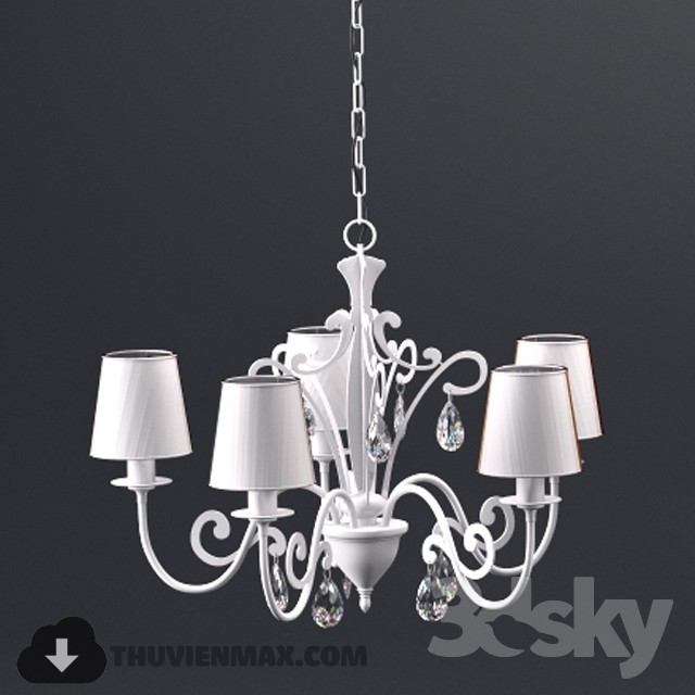 3DSKY MODELS – CEILING LIGHT 3D MODELS – 493 - thumbnail 1