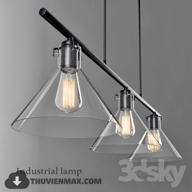 3DSKY MODELS – CEILING LIGHT 3D MODELS – 505 - thumbnail 1