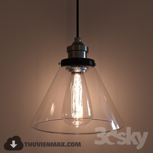 3DSKY MODELS – CEILING LIGHT 3D MODELS – 522 - thumbnail 1