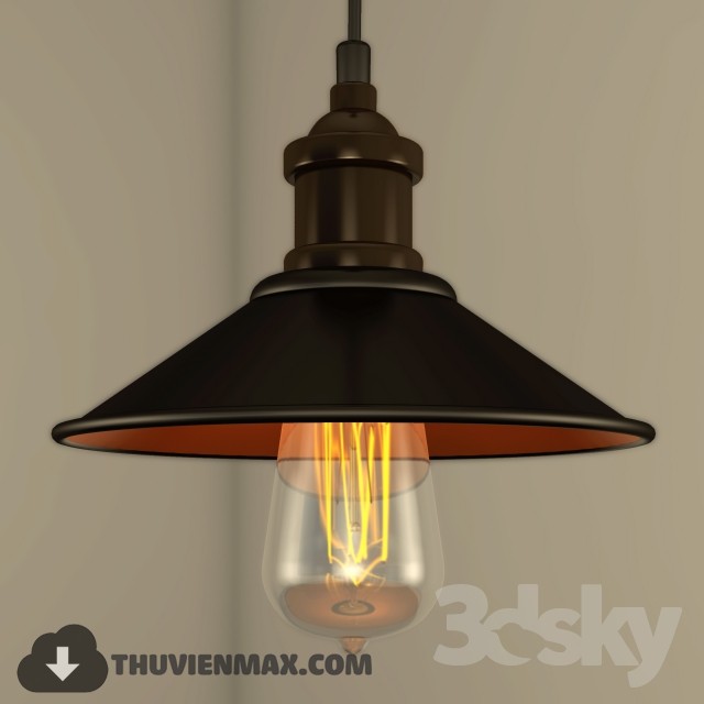 3DSKY MODELS – CEILING LIGHT 3D MODELS – 528 - thumbnail 1