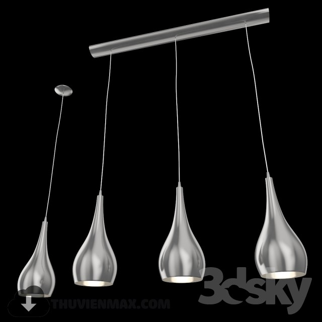 3DSKY MODELS – CEILING LIGHT 3D MODELS – 554 - thumbnail 1