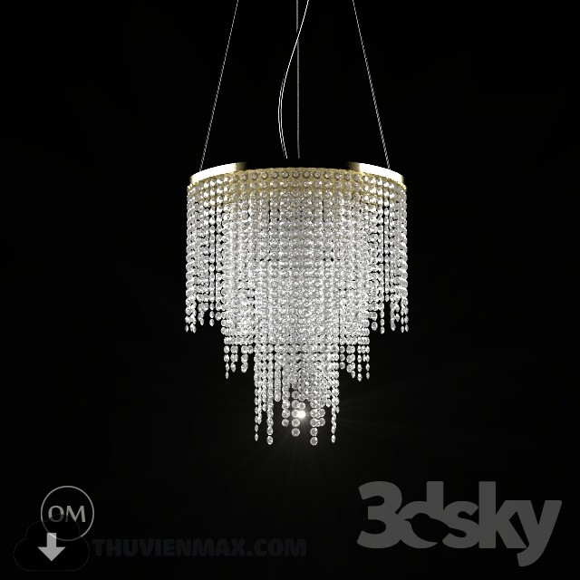 3DSKY MODELS – CEILING LIGHT 3D MODELS – 556 - thumbnail 1