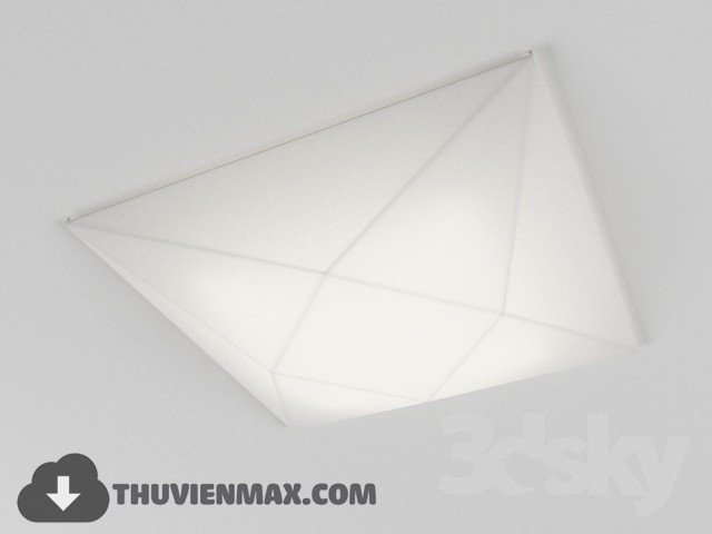 3DSKY MODELS – CEILING LIGHT 3D MODELS – 562 - thumbnail 1