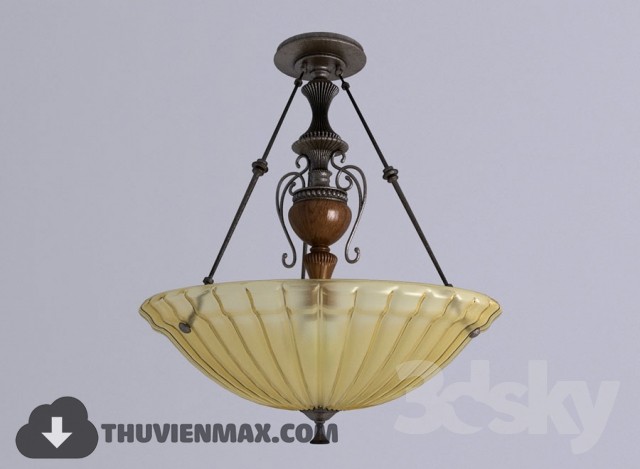 3DSKY MODELS – CEILING LIGHT 3D MODELS – 563 - thumbnail 1