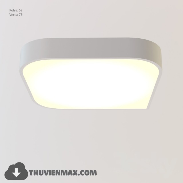 3DSKY MODELS – CEILING LIGHT 3D MODELS – 567 - thumbnail 1