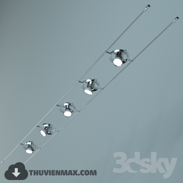 3DSKY MODELS – CEILING LIGHT 3D MODELS – 574 - thumbnail 1