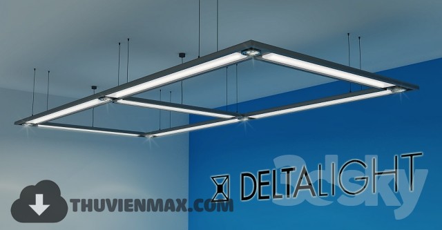 3DSKY MODELS – CEILING LIGHT 3D MODELS – 588 - thumbnail 1