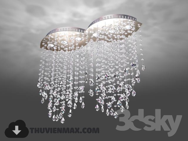 3DSKY MODELS – CEILING LIGHT 3D MODELS – 593 - thumbnail 1