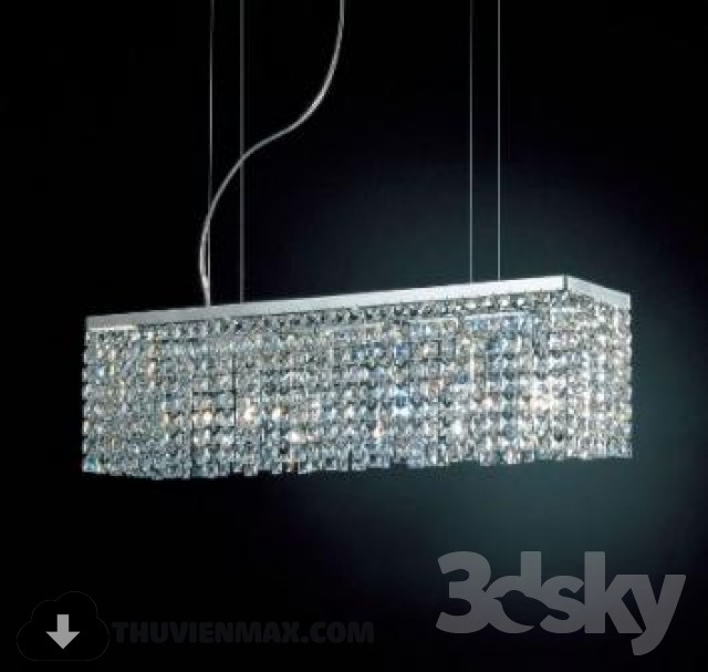 3DSKY MODELS – CEILING LIGHT 3D MODELS – 605 - thumbnail 1