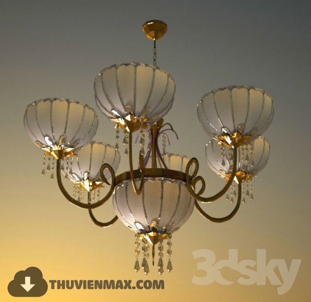 3DSKY MODELS – CEILING LIGHT 3D MODELS – 615 - thumbnail 1