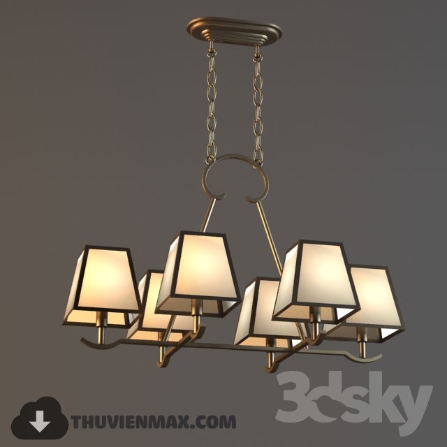 3DSKY MODELS – CEILING LIGHT 3D MODELS – 622 - thumbnail 1