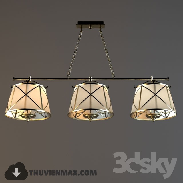 3DSKY MODELS – CEILING LIGHT 3D MODELS – 624 - thumbnail 1