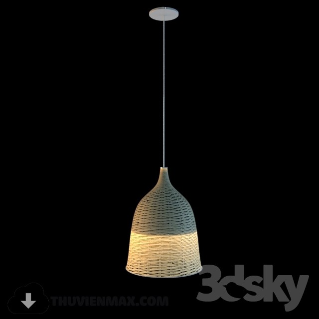 3DSKY MODELS – CEILING LIGHT 3D MODELS – 628 - thumbnail 1