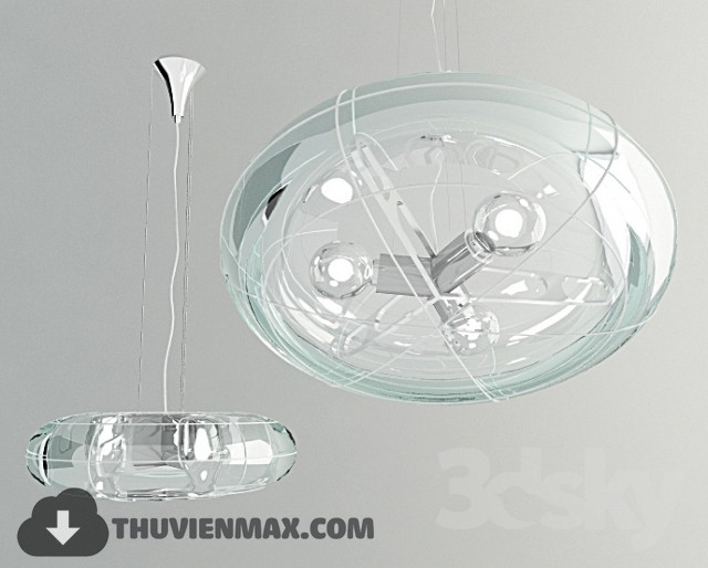 3DSKY MODELS – CEILING LIGHT 3D MODELS – 631 - thumbnail 1