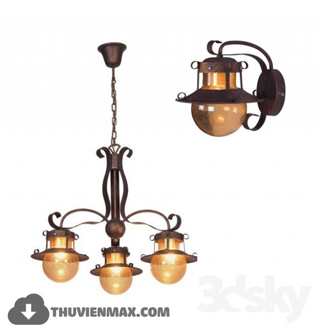 3DSKY MODELS – CEILING LIGHT 3D MODELS – 634 - thumbnail 1