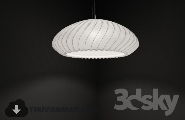 3DSKY MODELS – CEILING LIGHT 3D MODELS – 640 - thumbnail 1