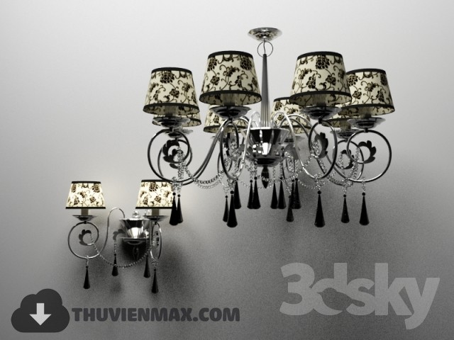 3DSKY MODELS – CEILING LIGHT 3D MODELS – 646 - thumbnail 1