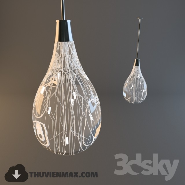 3DSKY MODELS – CEILING LIGHT 3D MODELS – 653 - thumbnail 1