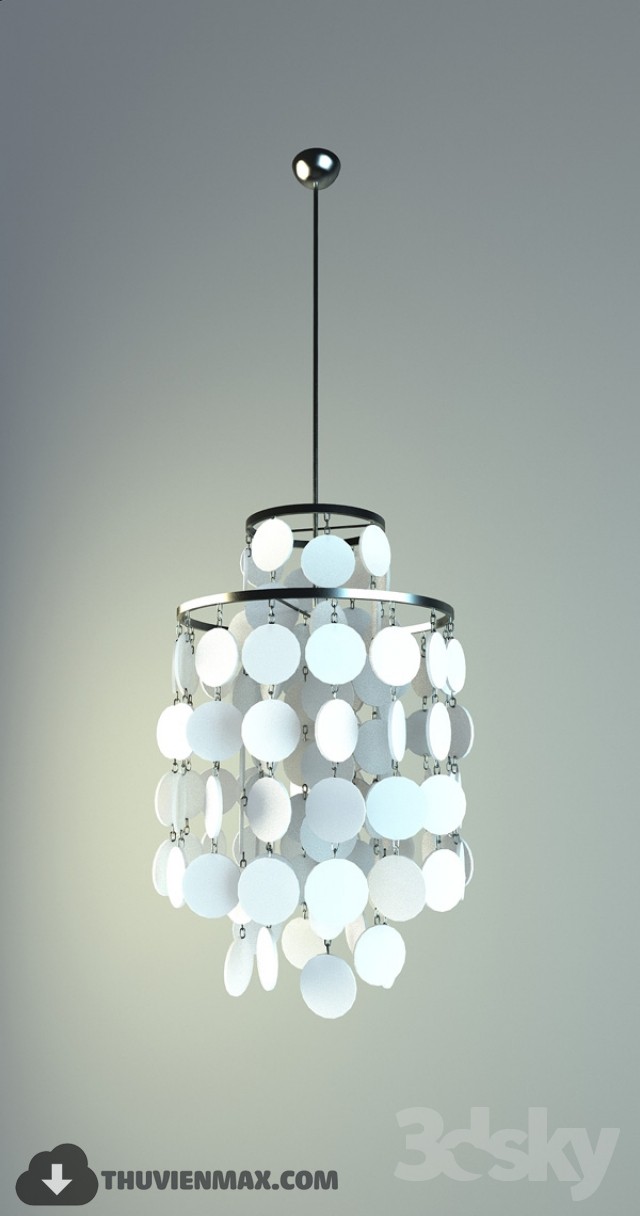 3DSKY MODELS – CEILING LIGHT 3D MODELS – 661 - thumbnail 1