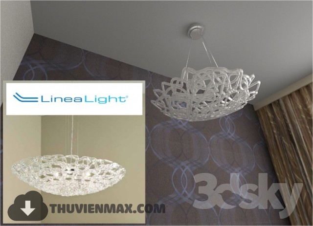 3DSKY MODELS – CEILING LIGHT 3D MODELS – 667 - thumbnail 1