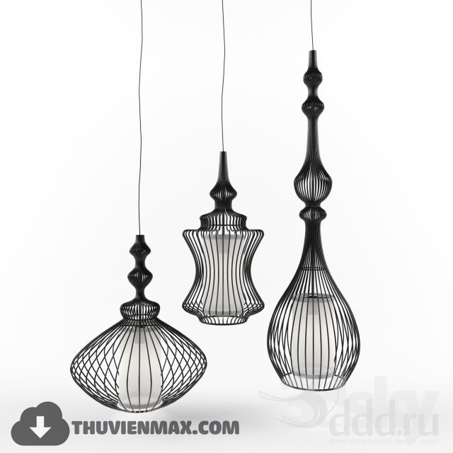 3DSKY MODELS – CEILING LIGHT 3D MODELS – 668 - thumbnail 1