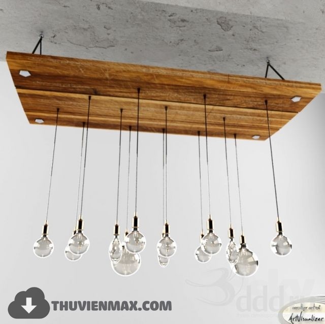 3DSKY MODELS – CEILING LIGHT 3D MODELS – 670 - thumbnail 1