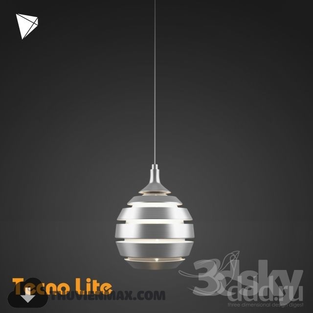 3DSKY MODELS – CEILING LIGHT 3D MODELS – 679 - thumbnail 1