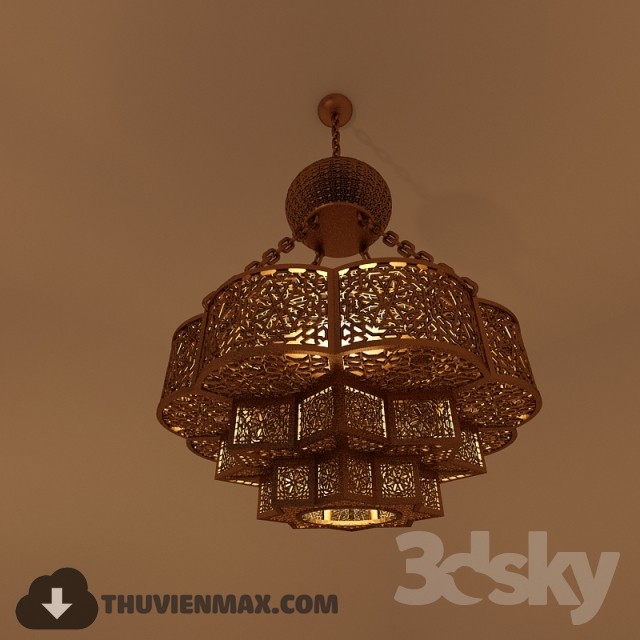 3DSKY MODELS – CEILING LIGHT 3D MODELS – 681 - thumbnail 1