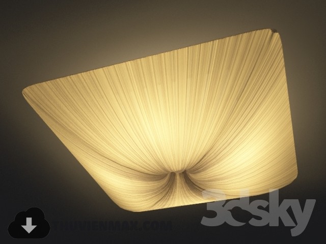 3DSKY MODELS – CEILING LIGHT 3D MODELS – 690 - thumbnail 1