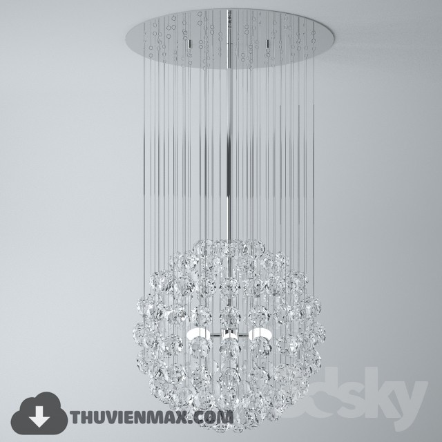 3DSKY MODELS – CEILING LIGHT 3D MODELS – 697 - thumbnail 1