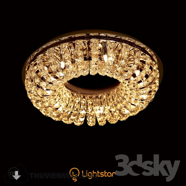 3DSKY MODELS – CEILING LIGHT 3D MODELS – 701 - thumbnail 1