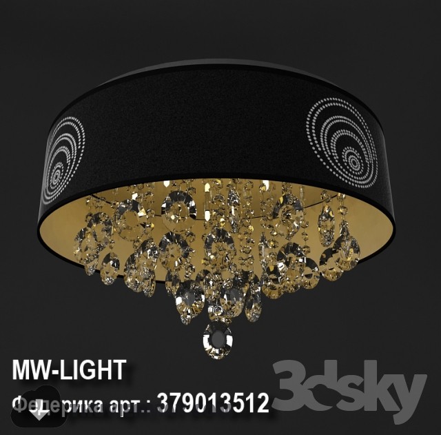 3DSKY MODELS – CEILING LIGHT 3D MODELS – 709 - thumbnail 1