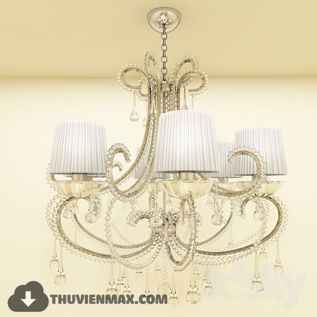 3DSKY MODELS – CEILING LIGHT 3D MODELS – 710 - thumbnail 1