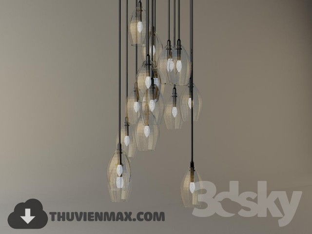 3DSKY MODELS – CEILING LIGHT 3D MODELS – 713 - thumbnail 1