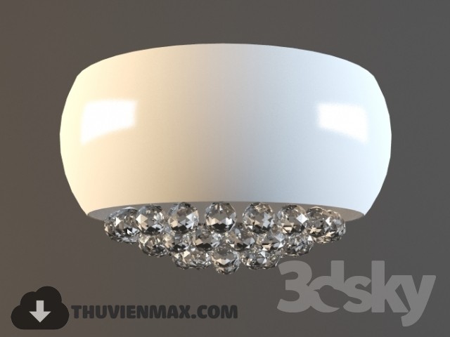 3DSKY MODELS – CEILING LIGHT 3D MODELS – 714 - thumbnail 1