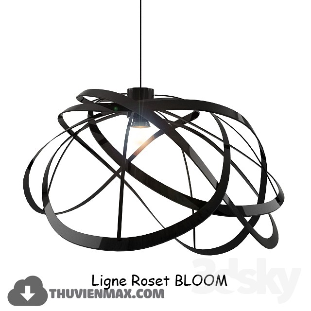 3DSKY MODELS – CEILING LIGHT 3D MODELS – 716 - thumbnail 1