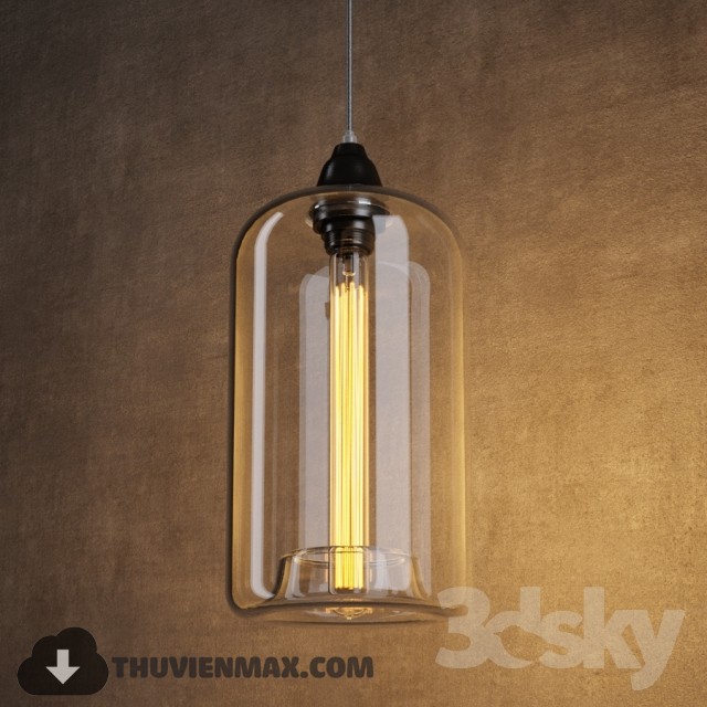 3DSKY MODELS – CEILING LIGHT 3D MODELS – 719 - thumbnail 1